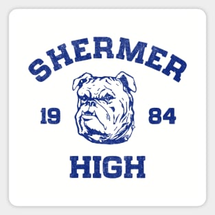 Shermer High 1984 - vintage logo Magnet